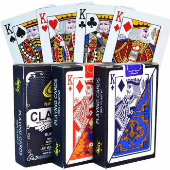 standard playing card size