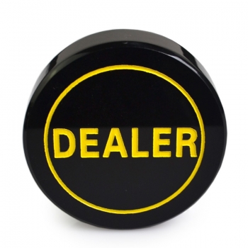 Poker Chip Dealer button