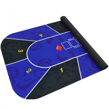 casino rubber poker table mat