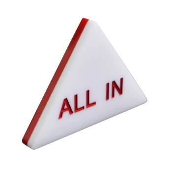 Casino dealer button