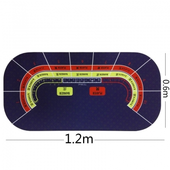 Rubber Pad poker game mat