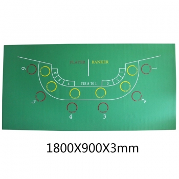 Rubber Pad poker game mat