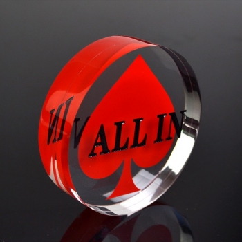 Texas Hold'em all in button