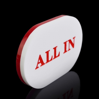 Texas Hold'em ALL IN button