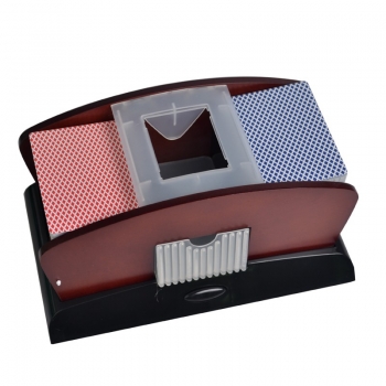 Professional playing card shuffle