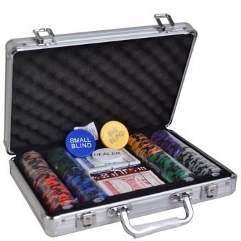 Stylish Casino Clay Chip Set