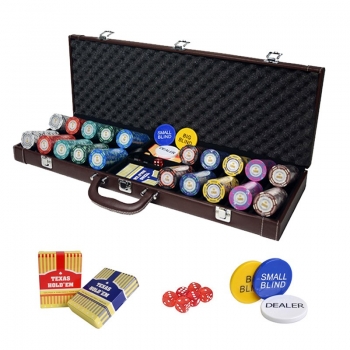 Stylish Casino Clay Chip Set