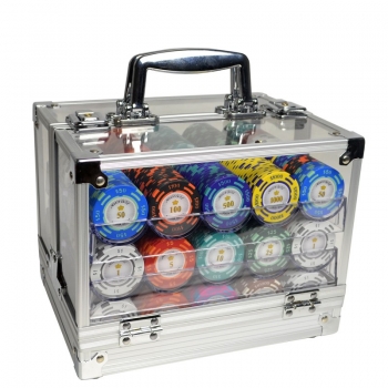 Stylish Casino Clay Chip Set