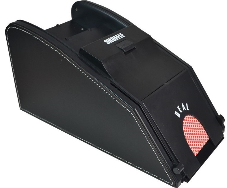 All-in-one shuffling and licensing machine