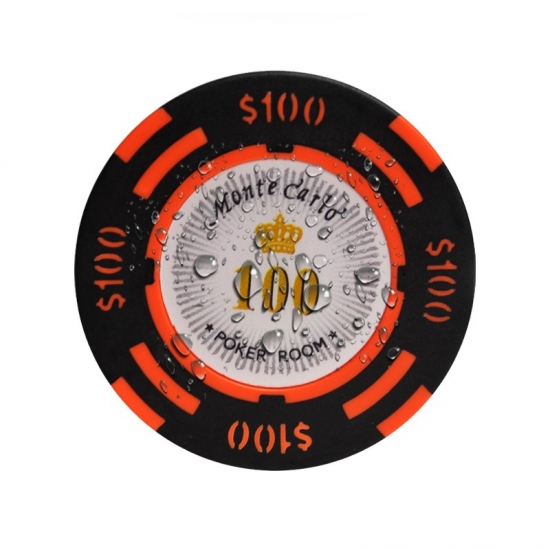 Dollar Waterproof Clay Customizable Poker Chips